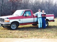 5.0L 302, Straight Pipe Dual Exhaust, Front End Level Kit, 2wd
This pic is before mods, wish I had a pic after mods!  Wish I would have never got rid of it...pic circa 2002
