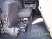 kicker amp under seat