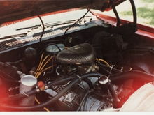 1979 Camaro 400 small block engine shot