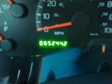 Mileage shortly after purchase Bought it as a 1 owner with 65,005 miles