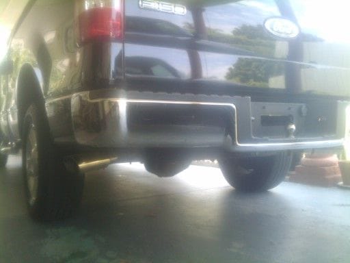 Magnaflow exhaust with gibson tips