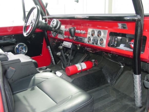 1971 FORD Bronco interior