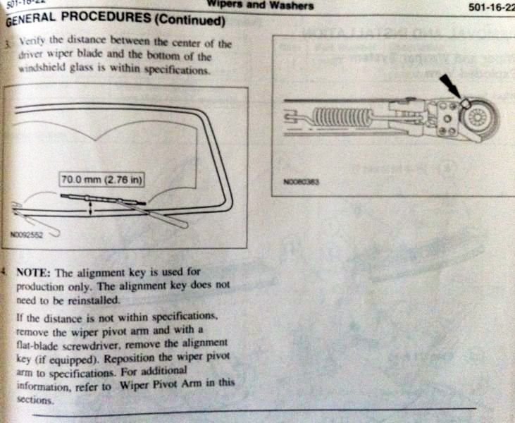 How to adjust windshield wiper travel Page 2 Ford F150 Forum