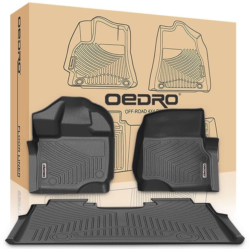 F150 All Weather Guard Floor Mats Full Set-Lowest Price - Ford F150