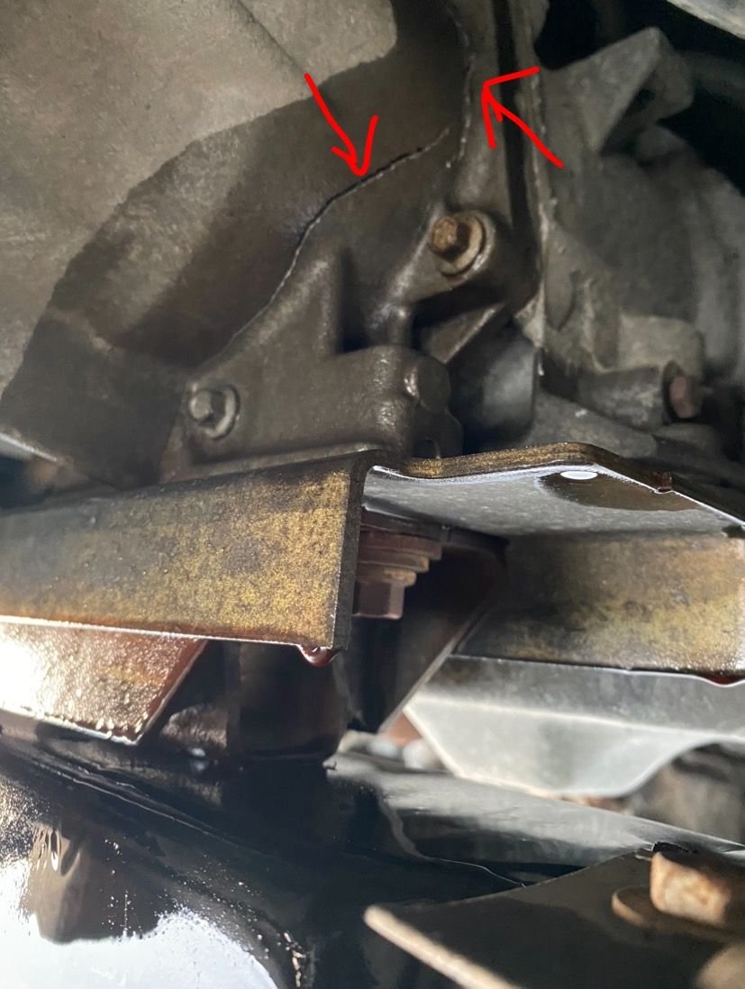 Broken ujoint cracks transfer case housing Ford F150 Forum