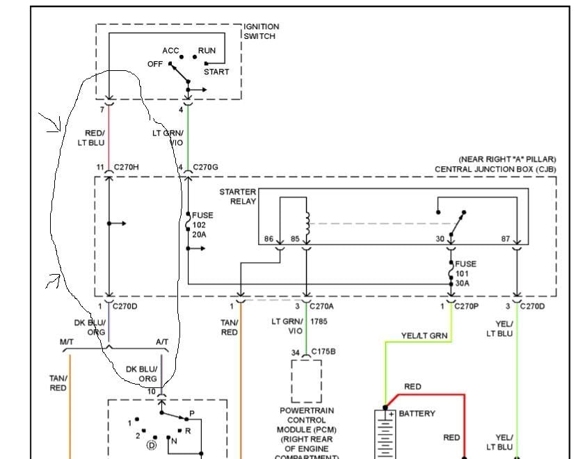 04 Ford Pats System Wiring Diagram