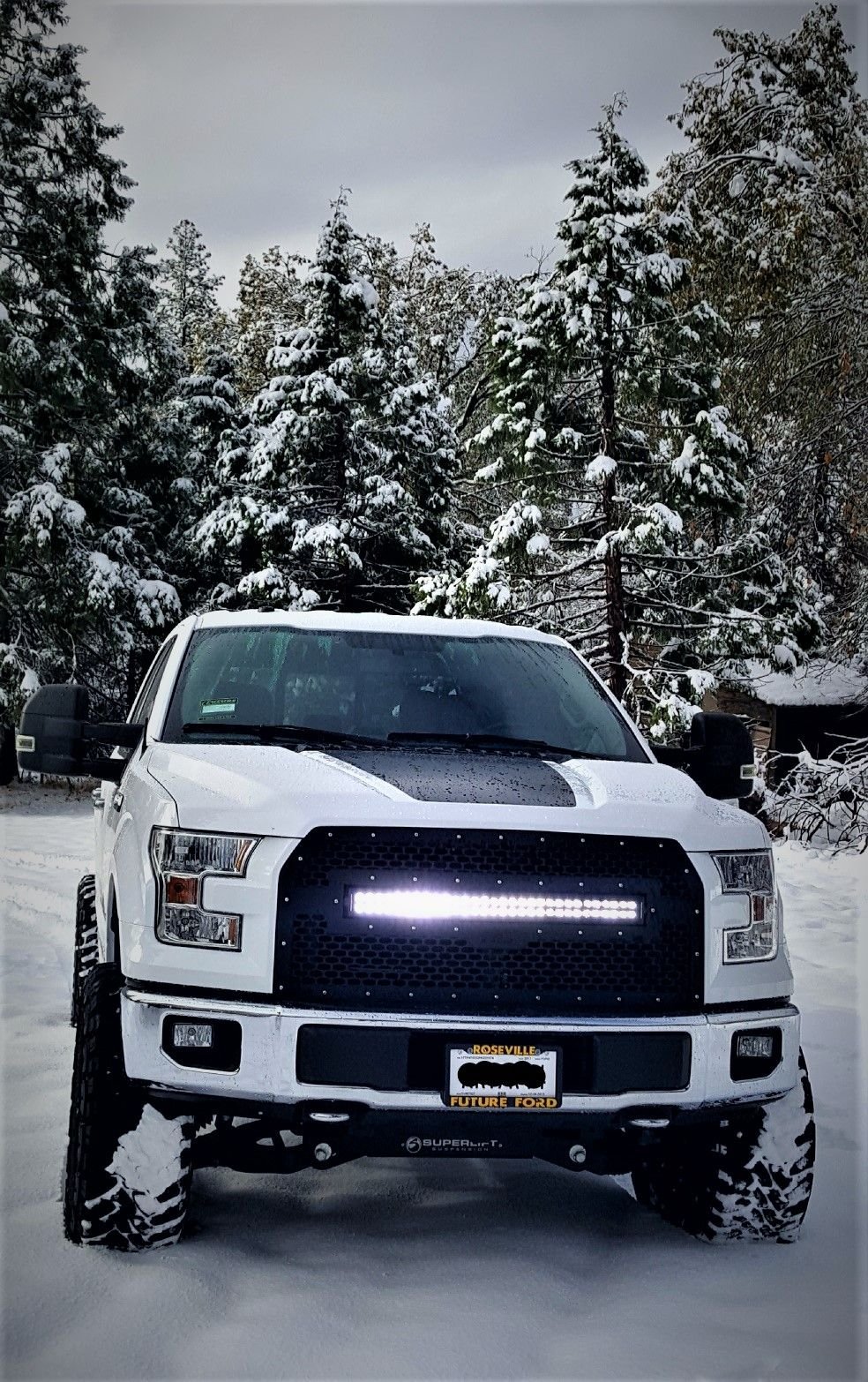 grills for trucks ford on Wasn T Sure About Rough Country Quality But Loving My New Lightbar Grill Ford F150 Forum Community Of Ford Truck Fans