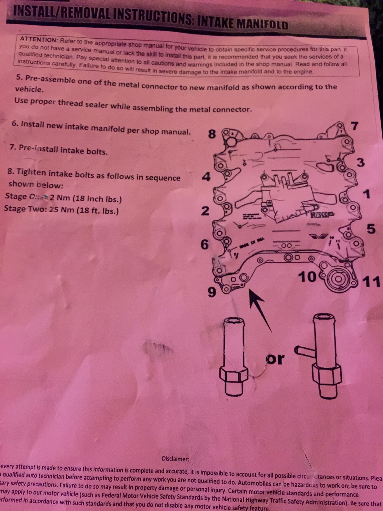 ford 4 6 intake manifold on 2007 F150 4 6 Coolant Leak Between Aluminum Crossover And Plastic Intake F150online Forums