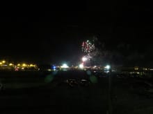 Bridgeside Marina's fireworks show last night