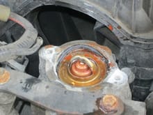 Original Thermostat and oring at 139000 miles