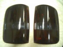 Black Tail lights (1 coat with reverse lights taped, 1 coat all) (VHT Nite-Shades)