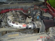 K&amp;N 77 open air filter and no water or mud was in the pipe after muddin!