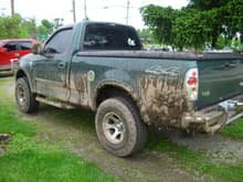 Day after a night of mudding