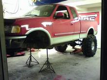 I.F.S. all plasma cut off.