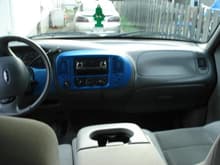 Interior from the backseat