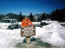 On the Appalachian Trail...no, I didn't hike it :)