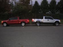 My 07 FX2 and my friend's 05 FX4