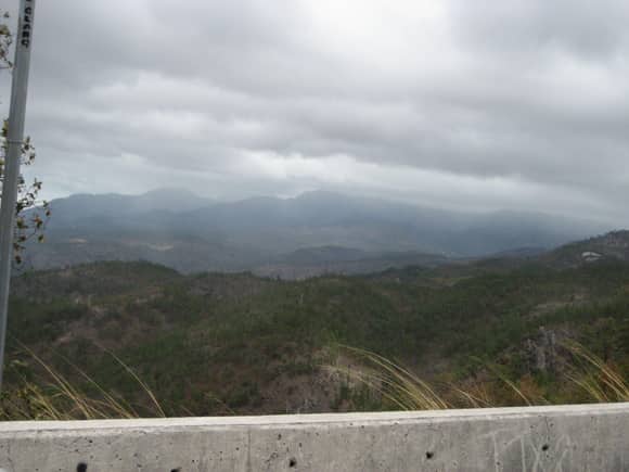 View from highway in Honduras.
