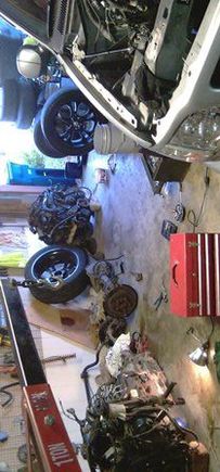Place is a mess lol. But both motors.