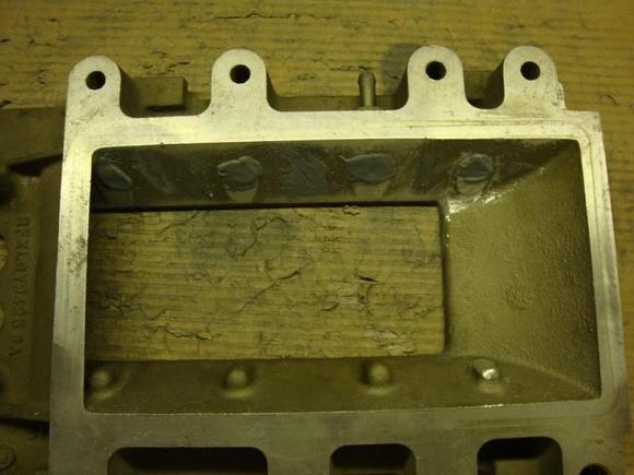 midplate after second fill on passenger side