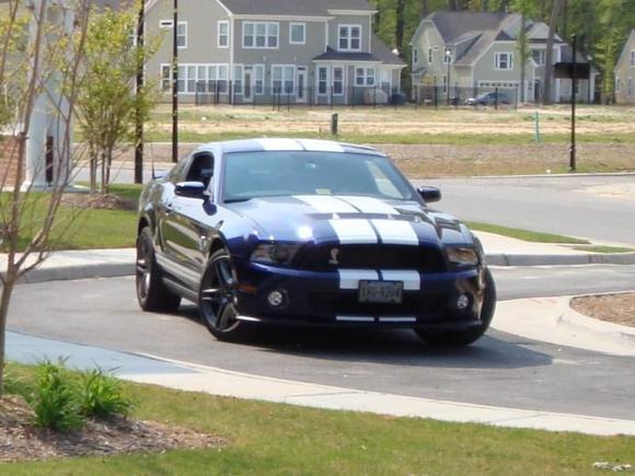 2010 Shelby GT500 Kona Blue coupe