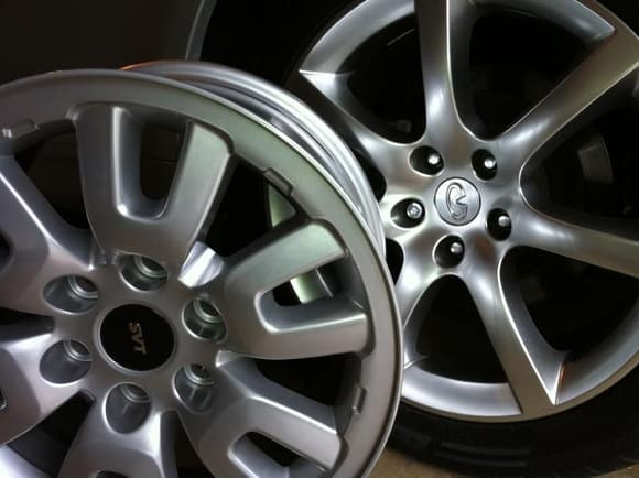 Next to g35 coupe wheels