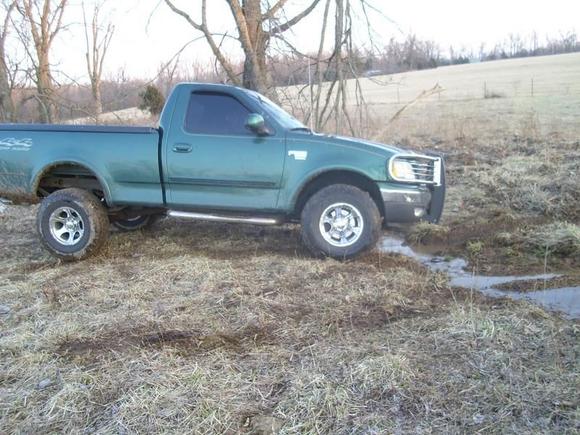 Flexing a stock truck