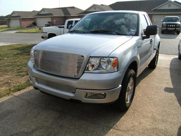 After upper and lower grilles.