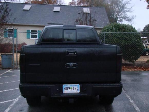 Tinted stock tails. A lot.