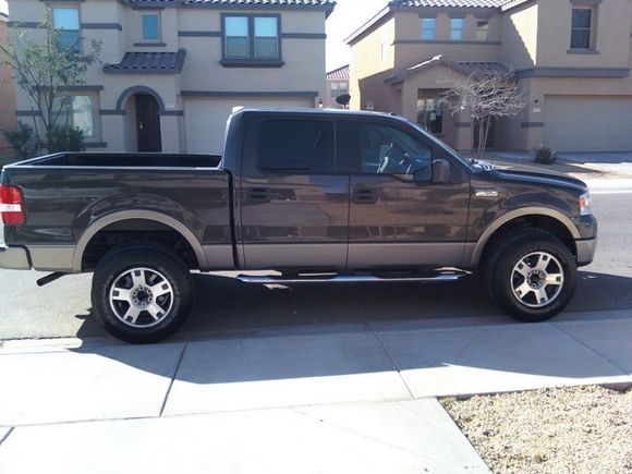 I think I'm going w/ the FX4 wheels, but I'm still keeping the Lariats on hand.