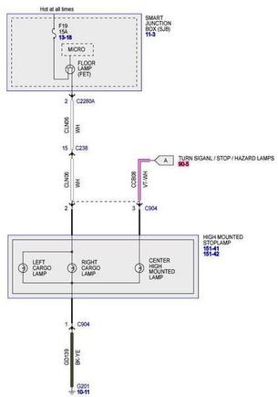 2009 EVTM 90 6 Turn Stop Lamps