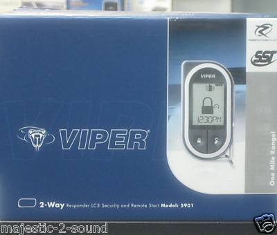 viper 5901 this is the brain and basic kit. Coming with REMOTE/AUTO START, RANGE on pager 1 mile, VOICE, AND WINDOW up/down feature, and blue LED warning lights.