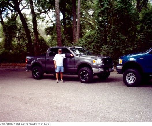 Yep that's me with the truck