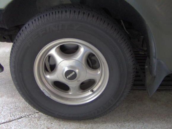 f150 wheel
I am not in love with this wheel but it will do for now