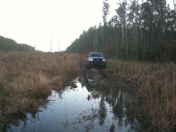 coming in to pull the truck out out