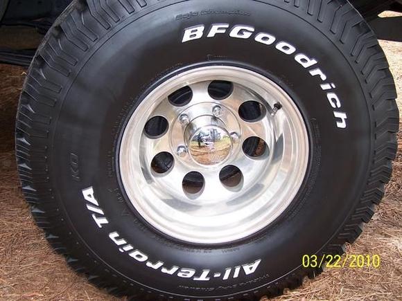 M/T Classic II 10X15 Aluminum Rims