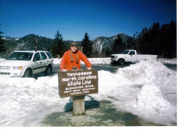 On the Appalachian Trail...no, I didn't hike it :)