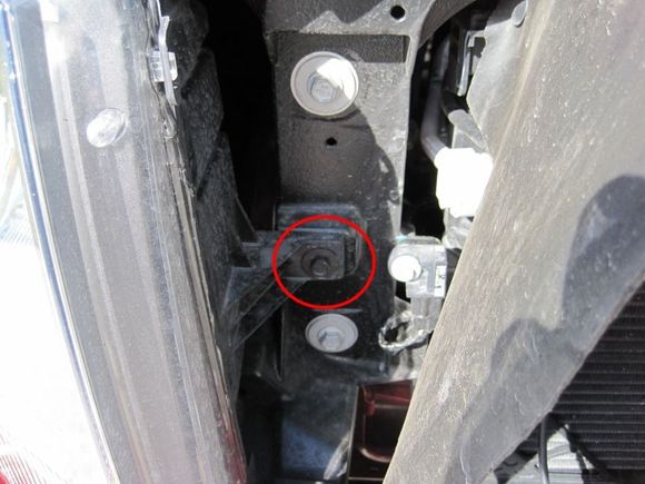 led turn headlight side screw