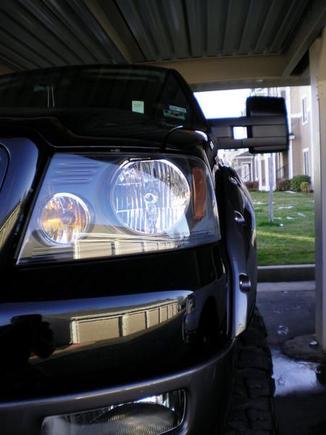 Yep, Finally painted my headlights....just like everyone else on this Forum Website.