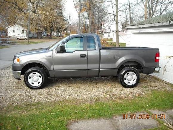 yup, 4hrs on this truck paid off, then it rained the next day. but tires are still shiny even after driving it about 20miles in the rain. its a gel, i think black magic. the sprays only stay on for about a week with 3 coats on each tire, and if you drive in rain, it comes off. gel stays awhile