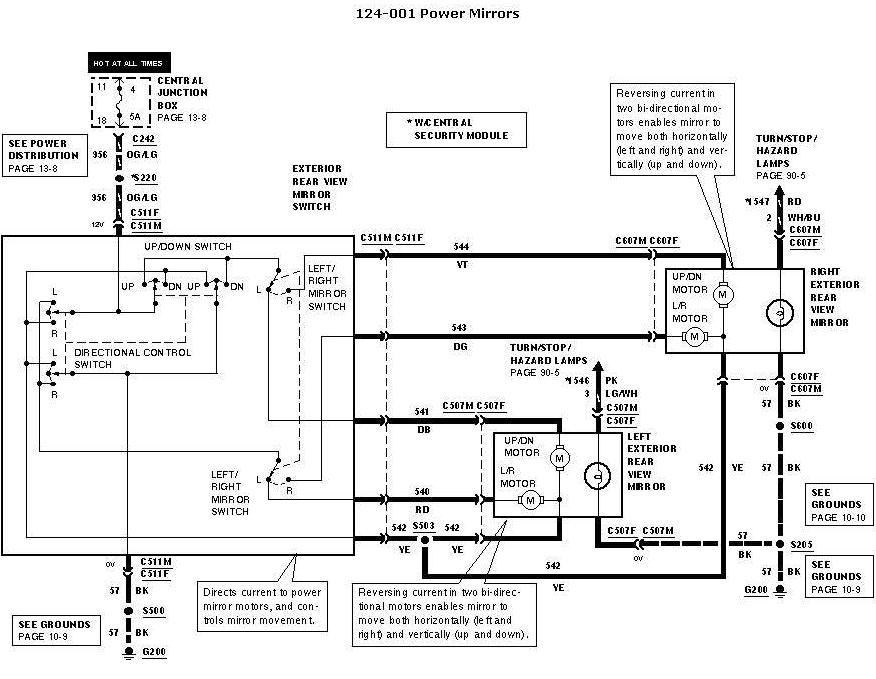 2001 f250 power mirror wiring diagram Idea