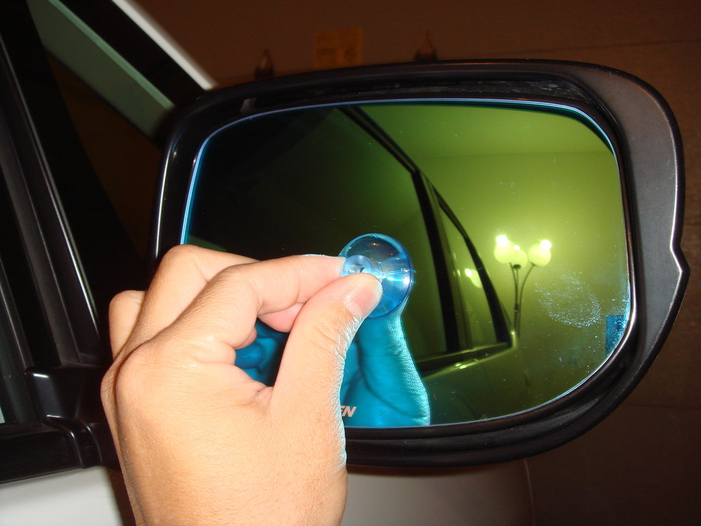 Guide to Install Mugen CF Rearview Mirror Cover/Removing Rearview