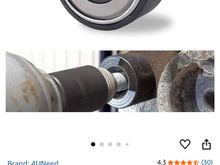 Price is in $ CDN. I may have said it was less than 10$, so ok, it was 13$. I much prefer this to using a bunch of washers and grease to create a spacer. A few packs of washers would probably cost nearly the price of this tool. It has a conical feature that centers the lug nut which ain’t bad at all. 

