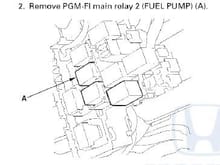 Fuel pump relay