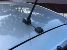 Waterproof and no apparent interference between OEM and Sat antennas.