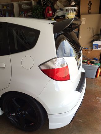 JDP duckbill on (side view)