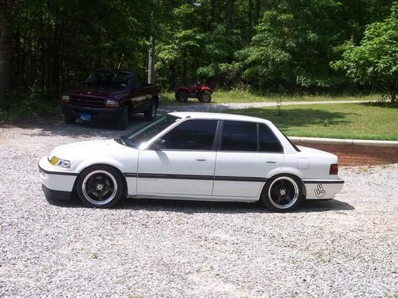 1990 honda civic. ls motor swap.