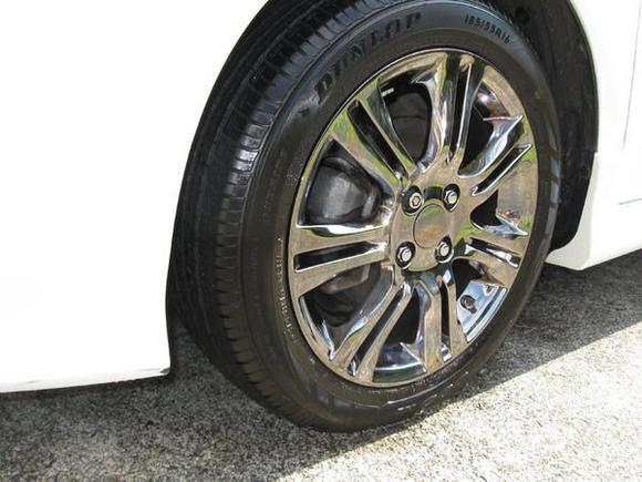 Better view of the rims.