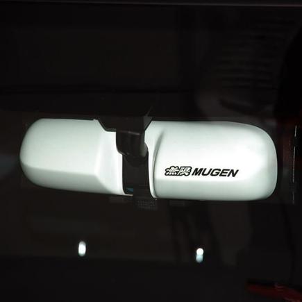 2013 Honda Fit Sport Mugen Rearview Mirror Cover Closeup