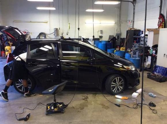 Tint install